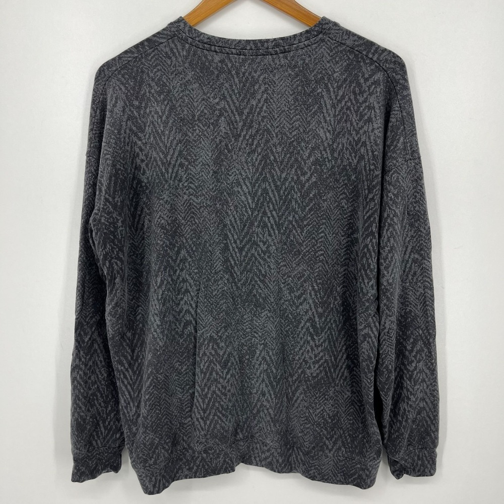 Athleta Sweatshirt Women's Size M Gray Crew Neck Oversized Long Sleeve - Picture 5 of 9